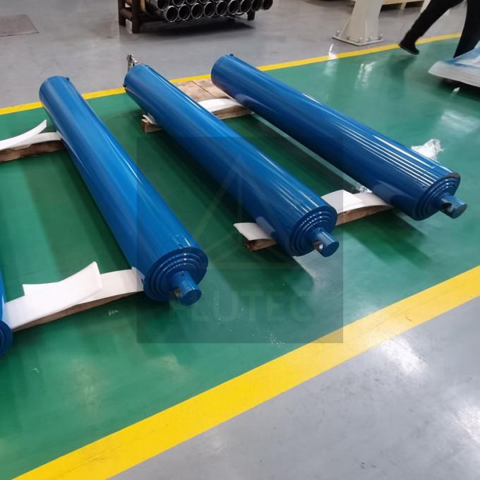 4 चरण दूरबीन हाइड्रोलिक सिलेंडर हाइड्रोलिक गैन्ट्री के लिए डबल अभिनय 1